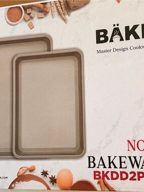 Nonstick Baking Sheet Set - Gold Tone